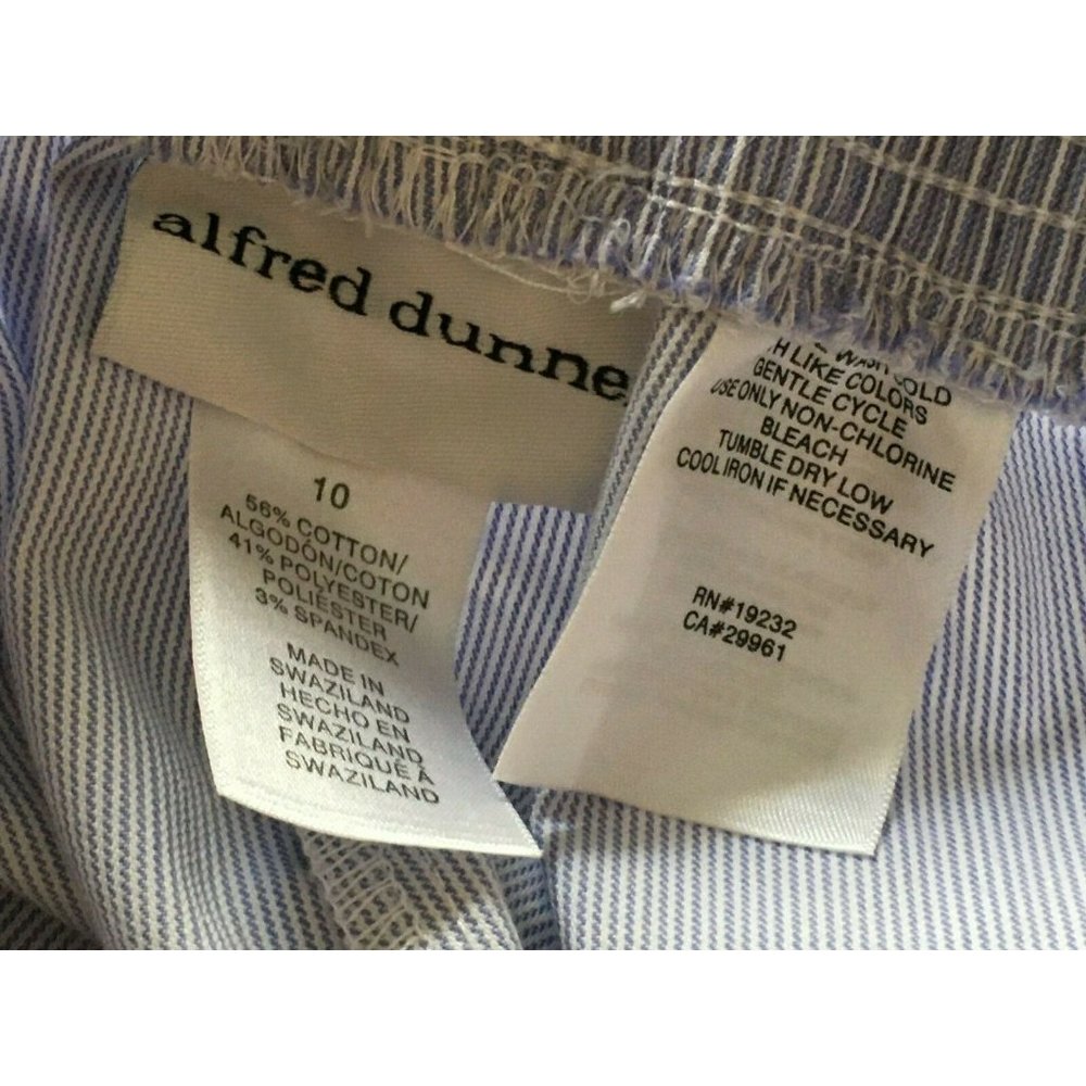 Alfred Dunner Jacket Blazer and Striped Purple Pants Outfit Spring Flowers 10 - Picture 9 of 11